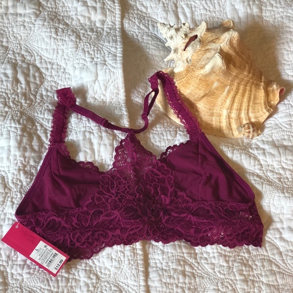 {Xhileration} NWT Plum Bralette - Picture 2 of 2